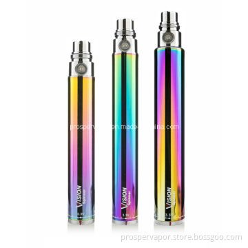 Vision Spinner 1300mAh Variable Voltage E Cigarette EGO C Twist Battery Rainbow Spinner Vision 1300mAh